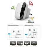 18104 Merge 300m WIFI Wireless Repeater Extender 300Mbps amplifier Booster Secure.