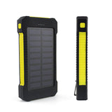 02106 Merge 500000mAh Portable Solar Panel Duel USB External Battery Power Bank Iphone Ipad Charger Duty Celebration built Sale Energy.