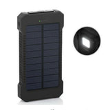 02106 Merge 500000mAh Portable Solar Panel Duel USB External Battery Power Bank Iphone Ipad Charger Duty Celebration built Sale Energy.