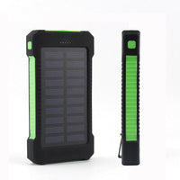 02106 Merge 500000mAh Portable Solar Panel Duel USB External Battery Power Bank Iphone Ipad Charger Duty Celebration built Sale Energy.