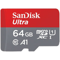 08103 Merge Flash ScanDisk Mirco SD 64GB SDXC Ultra A1100MB/s Class 10 Mobile Phone Memory Card Items.