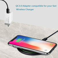 15101 Merge 30W Qualcomm 3 Port QC 3.0 Fast Charging USB Wall Charger Adapter iPhone Samsung Built Secure