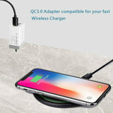 15101 Merge 30W Qualcomm 3 Port QC 3.0 Fast Charging USB Wall Charger Adapter iPhone Samsung Built Secure