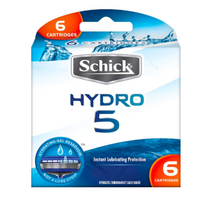 18123 Merge Schick Hydro 5 Blade Refills 6 Pack