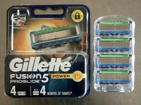 18177 Merge Gillette Health Fusion 5 Proglide Power Razor Blades Single 4 Pack $5.07 each