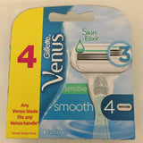 18179 Merge Health Gillette  Venus Smooth Sensitive Womens Razor blades Refill 4 Cartridges Per Pack $5.89 each