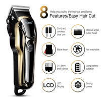18188 Merge Health Professional Electric Mens Hair Clipper Shaver Trimer Cutter Cordless Razor Combo