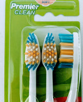 18194 Merge Health 2 x Colgate Premier Clean Soft Bristle Tooth Brush 3 Pack 6 total Various Colours.