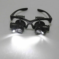 16101 Merge 8 Lens Magnifier Eye Glasses Loupe Like To See More Jeweller Watch Repairs Items.