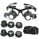 16101 Merge 8 Lens Magnifier Eye Glasses Loupe Like To See More Jeweller Watch Repairs Items.