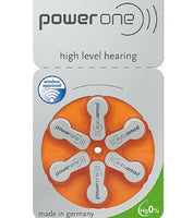 18243 Merge  6 X Batteries For Power One Varta 13 Mf Hearing Aid 1 X Blister Pack 1.45V Celebration Outback Items.