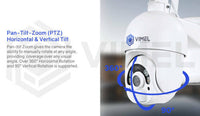 18208 Merge Vimel 4G Wireless Construction Site Solar Security Panel Camera PTZ PIR Sensor Inc Batteries Item Celebration Awesome.