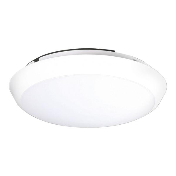 24105 Gunn Sal 25W 5K Led Oyster Light SL210530DL Glowing.