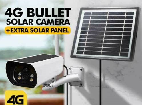 25102 Merge 4G Solar Camera Plus 32GB Card And Batteries IP66 Waterproof Sim Card Not Included With Extra Solar Panel Glowing Sale Secure Celebration Diamonds.
