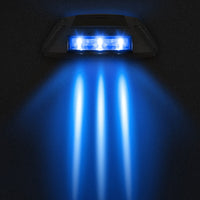 25115 Merge Solar Powered 6 LED Road Step Dock Lights Waterproof Driveway Road Stud Path Lamp 4 Colors Diamonds