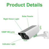 25143 Merge Next Generation Solar Power WIFI Security Camera IP67 Glowing Sale Secure Celebration Diamonds Items.